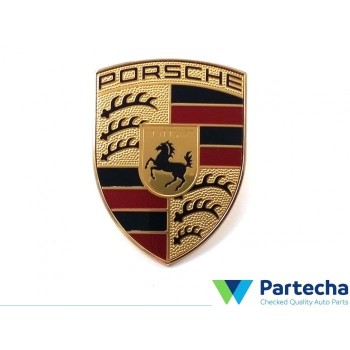 PORSCHE 918 Spyder Kapoto emblema (9P1853601)
